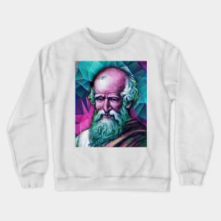 Archimedes Portrait | Archimedes Artwork 4 Crewneck Sweatshirt